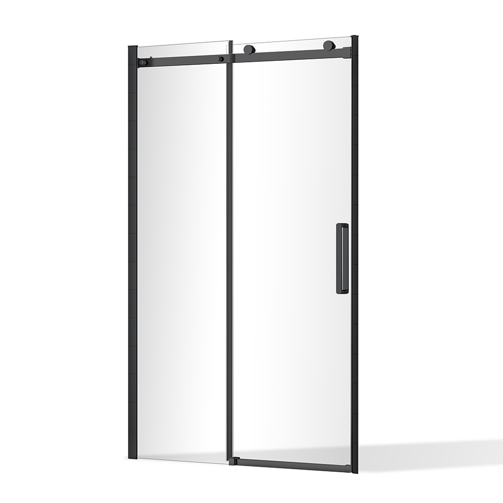 Posuvné sprchové dveře OBZD2 Černý elox